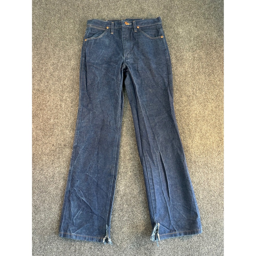 Wrangler Cowboy Cut Slim Fit Jeans 0936DNI Indigo Blue Denim 30x29 Mens